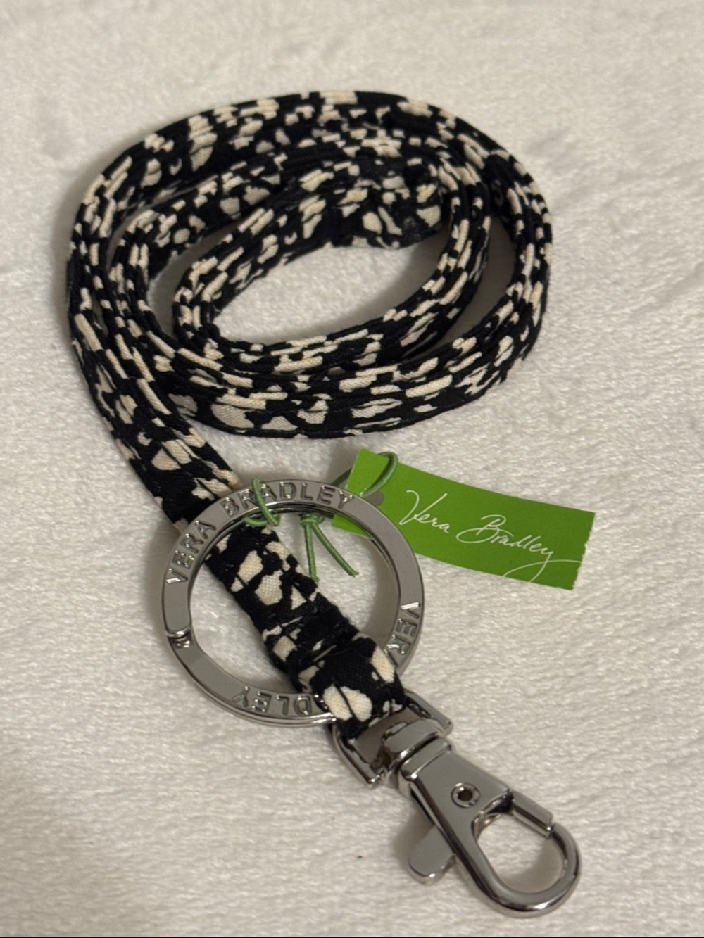 NWT Vera Bradley Camocat Breakaway Lanyard